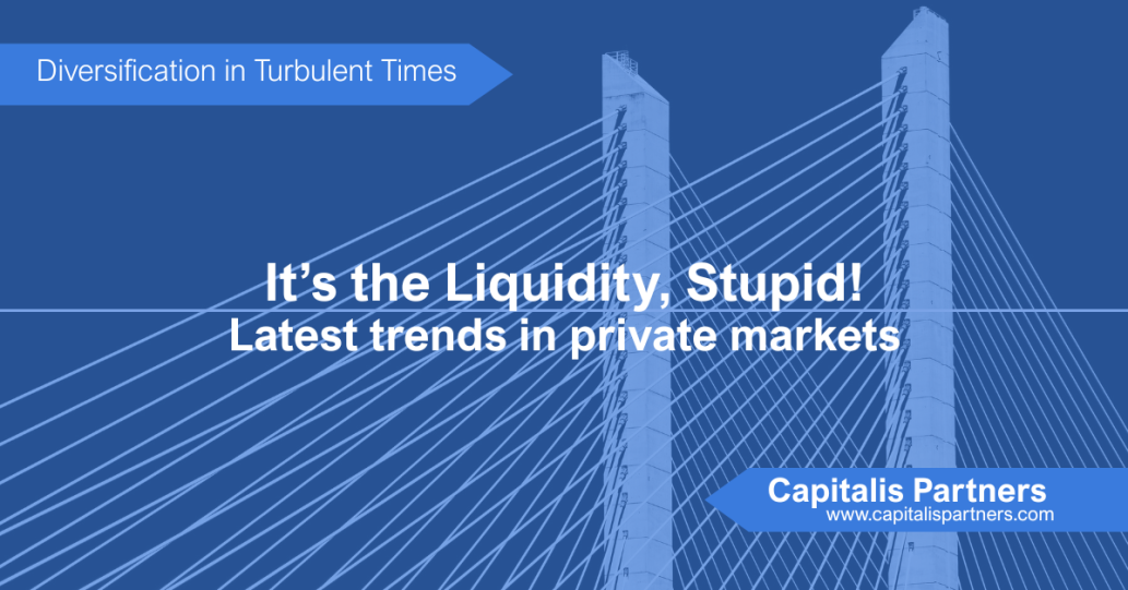 Private markets can help portfolio diversification in turbulent times, but investors need to pay attention to liquidity.